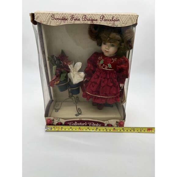 Collectors Choice Hand Painted Fine Bisque Porcelian Limited Edition Doll - Picture 9 of 9
